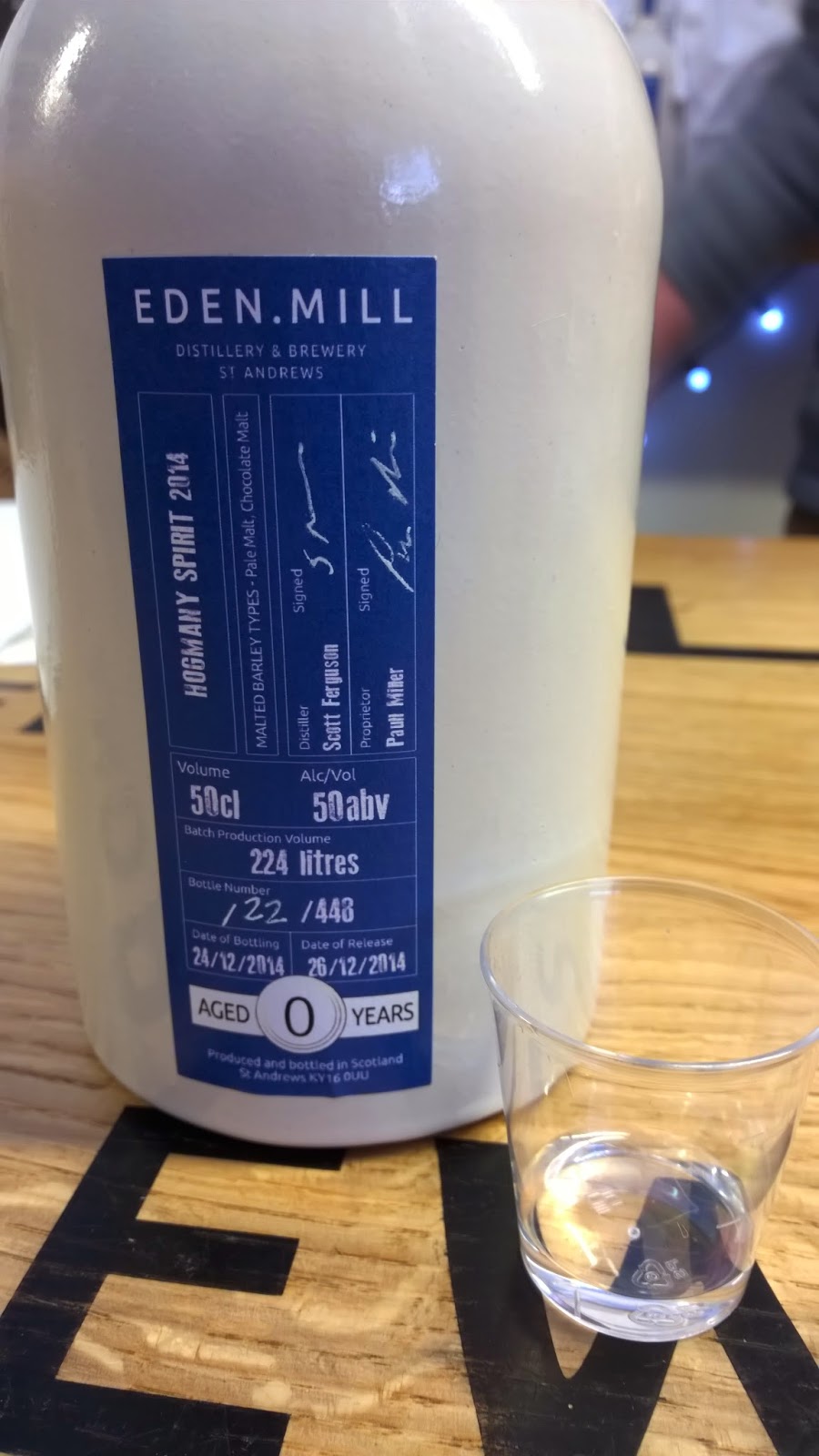 Eden Mill Distillery New Make Spirit Releases Malt Whisky Reviews