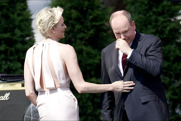 Prince Albert and Princess Charlene, Princess Stephanie, Charlotte Casiraghi, Camille Gottlieb, Pauline Ducruet, Princess Caroline, Andrea Casiraghi and Tatiana Casiraghi, Prince Jacques and Princess Gabriella, Pierre Casiraghi and Beatrice Borromeo, Louis Ducruet