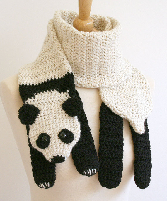 Make handmade handmade for kids Animal Scarf Crochet Patterns, OOAK