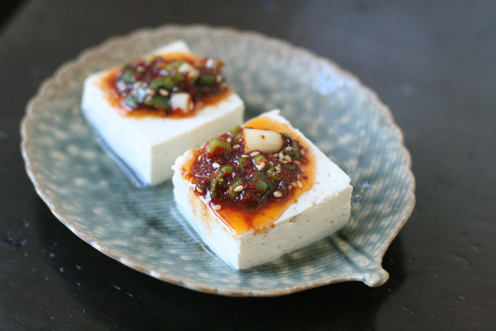 COOKFIVE Steamed Tofu with Spicy Sauce