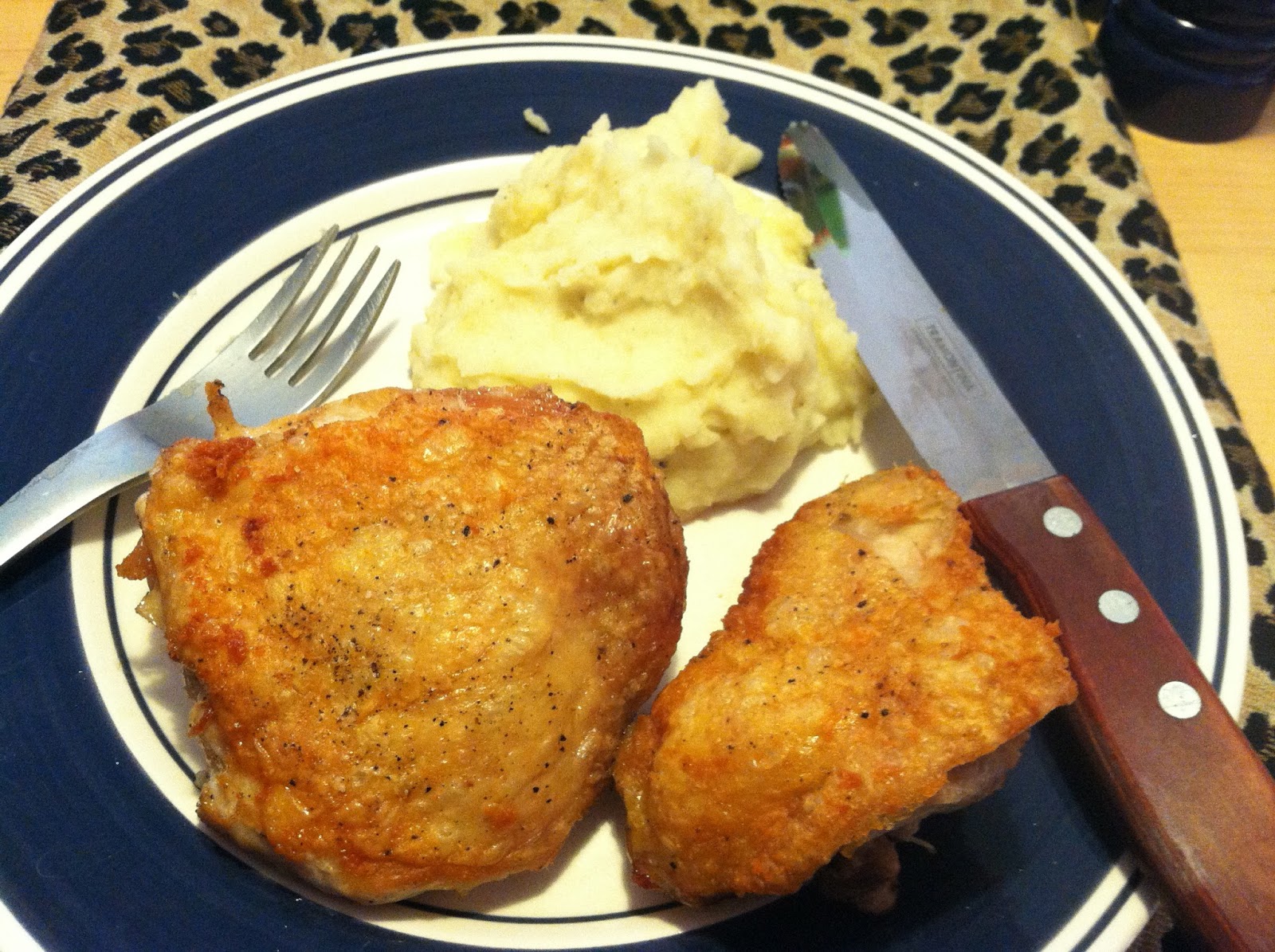 jacques pepin crusty chicken thighs
