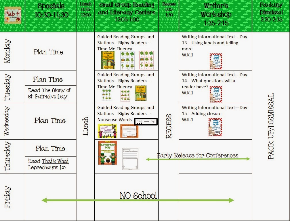 Fab4 Lesson Plans for the Week of March 10, 2014