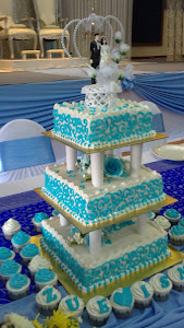 3 tier Wedding Cake