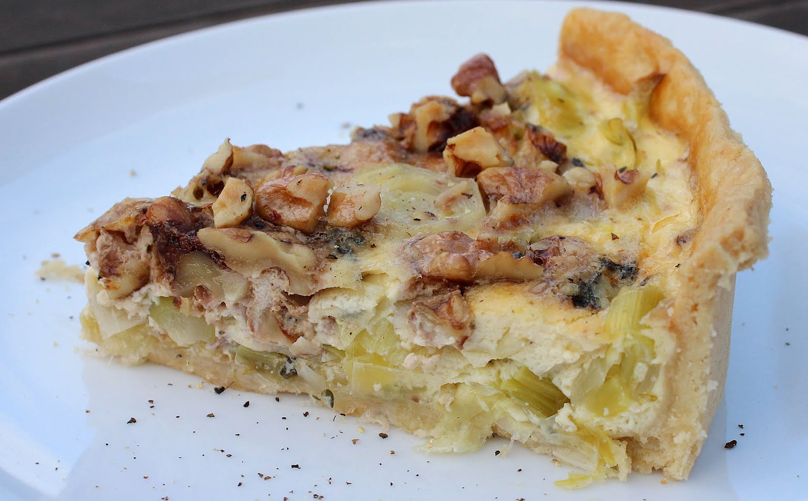 Kitchen Delights Stilton, Leek and Walnut Quiche