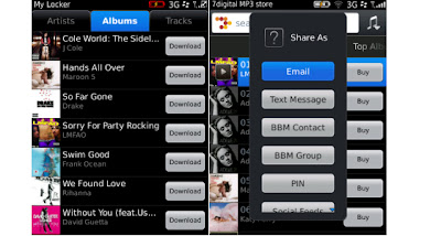 BlackBerry Music Store Now Available in App World