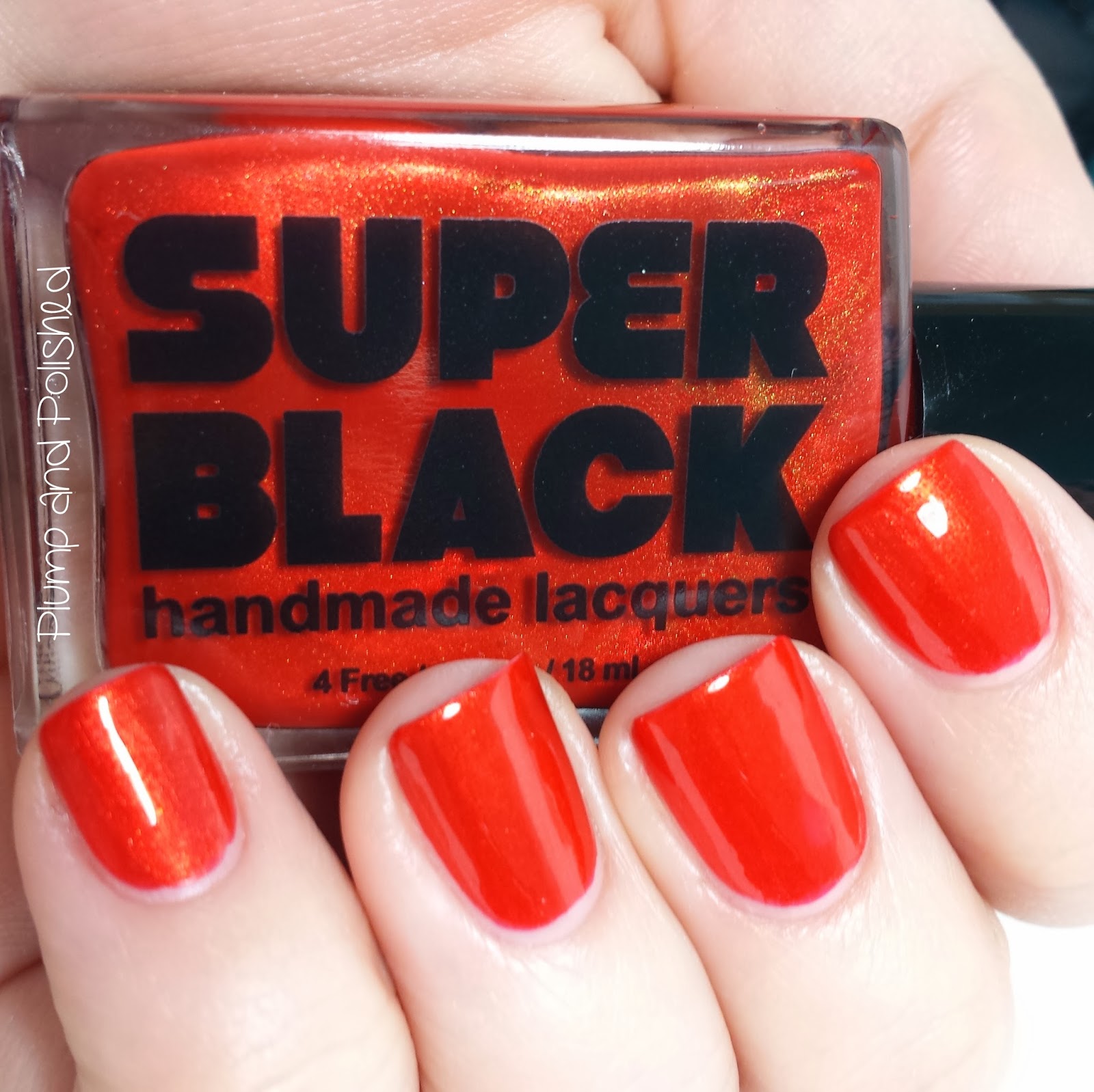 Plump and Polished SUPER BLACK Lacquer 3rd Degree