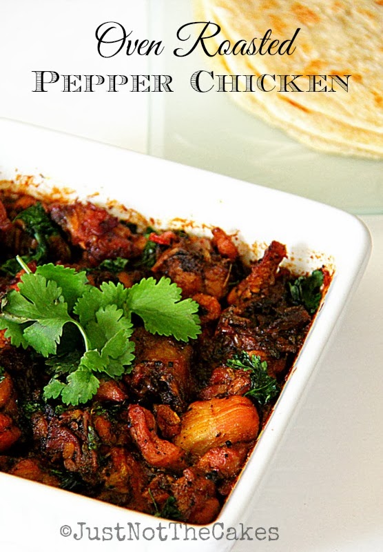 JUST NOT THE CAKES Oven Roasted Pepper Chicken