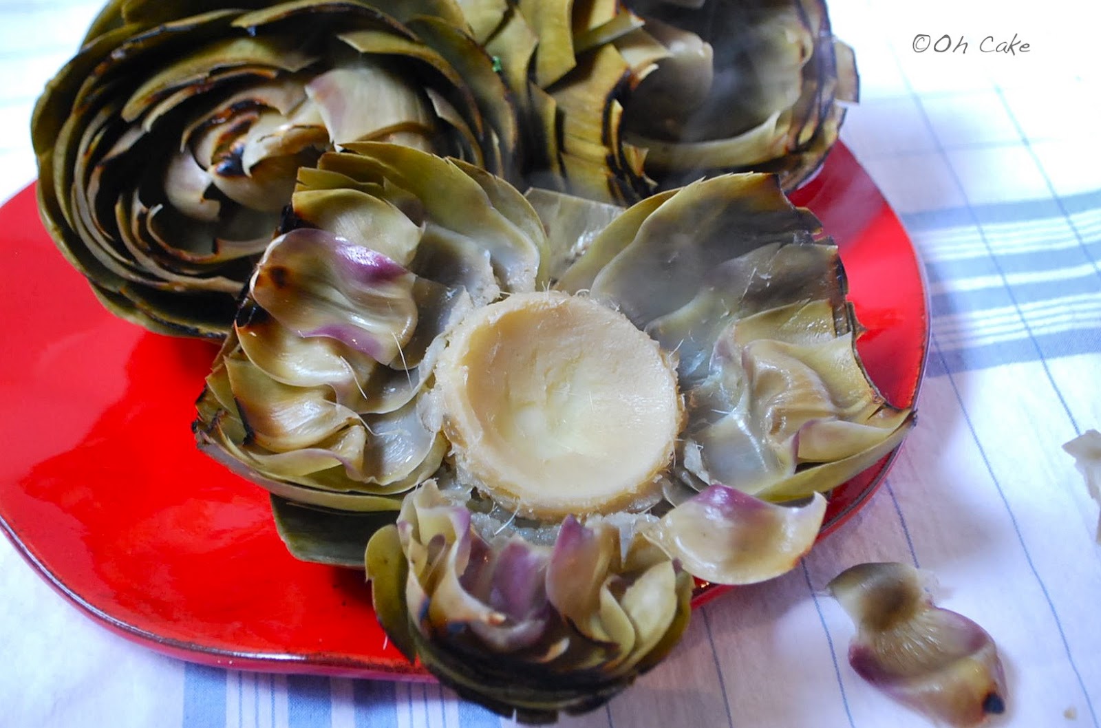 Oh Cake Steamed Artichokes Preparation Technique
