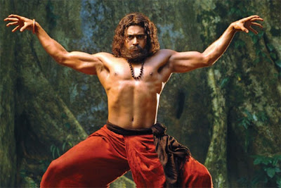 Picture of Surya in new Style from 7aam Arivu Tamil Movie