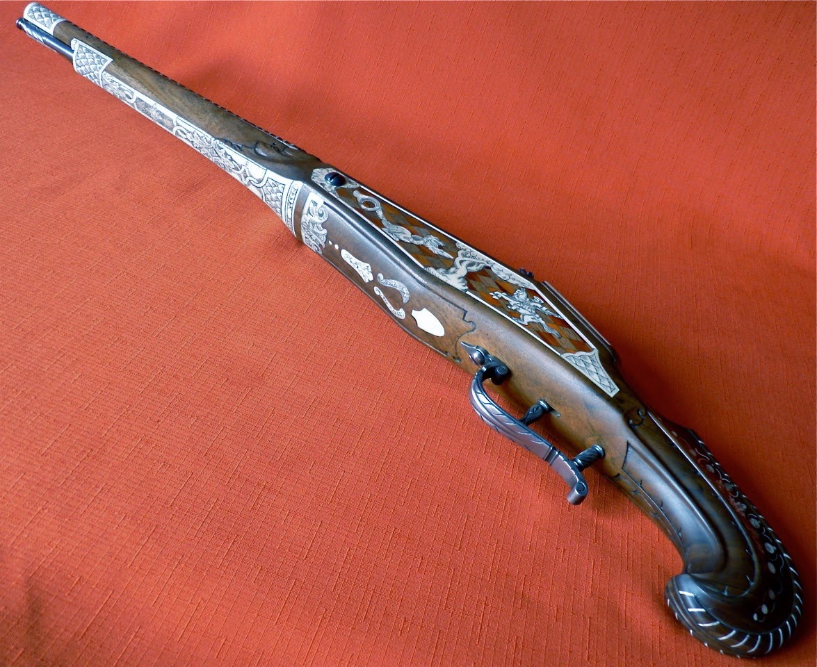 Contemporary Makers 1580 Wheel Lock Pistol by Bolek Maciaszczyk