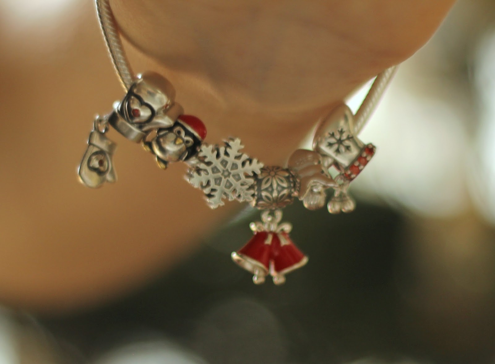 SOUFEEL Jewelry 925 Sterling Silver Christmas Charm Bracelet The