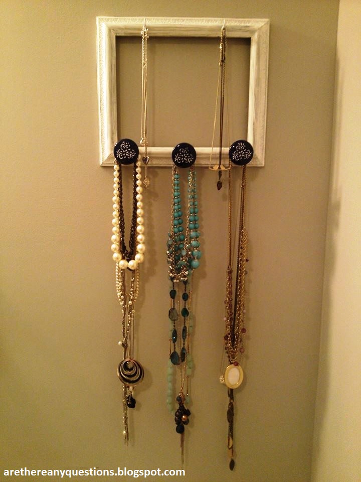 Are There Any Questions DIY Necklace Holder