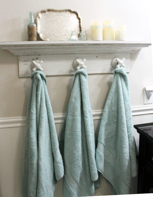 Someday Crafts Vintage Faucet Towel Hangers