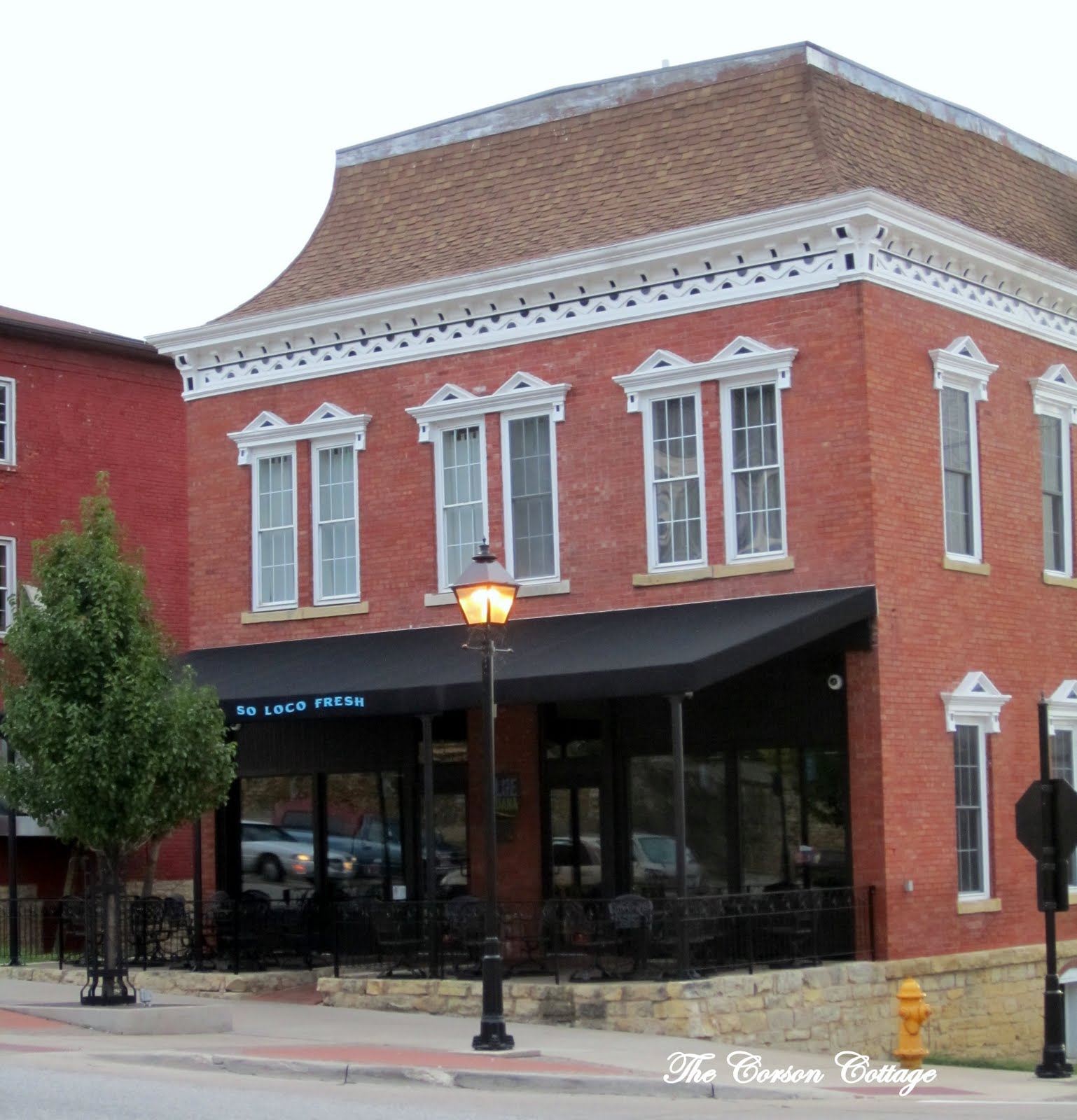 the corson cottage LeClaire, Iowa My Favorite Little River Town