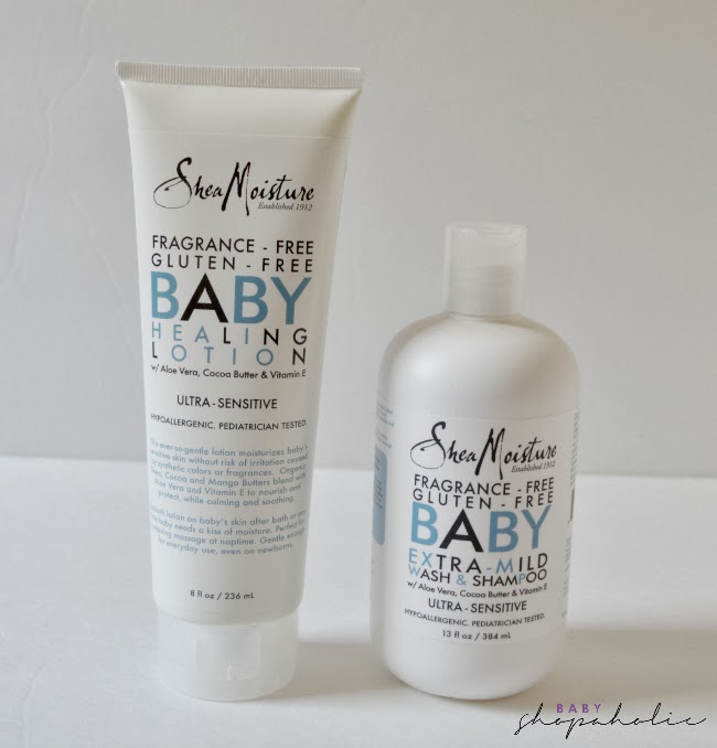 shea moisture baby healing lotion