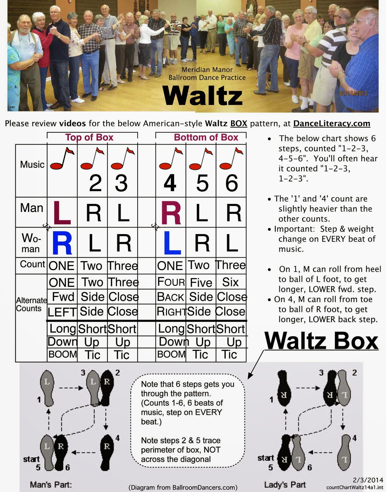 Dance Literacy Waltz