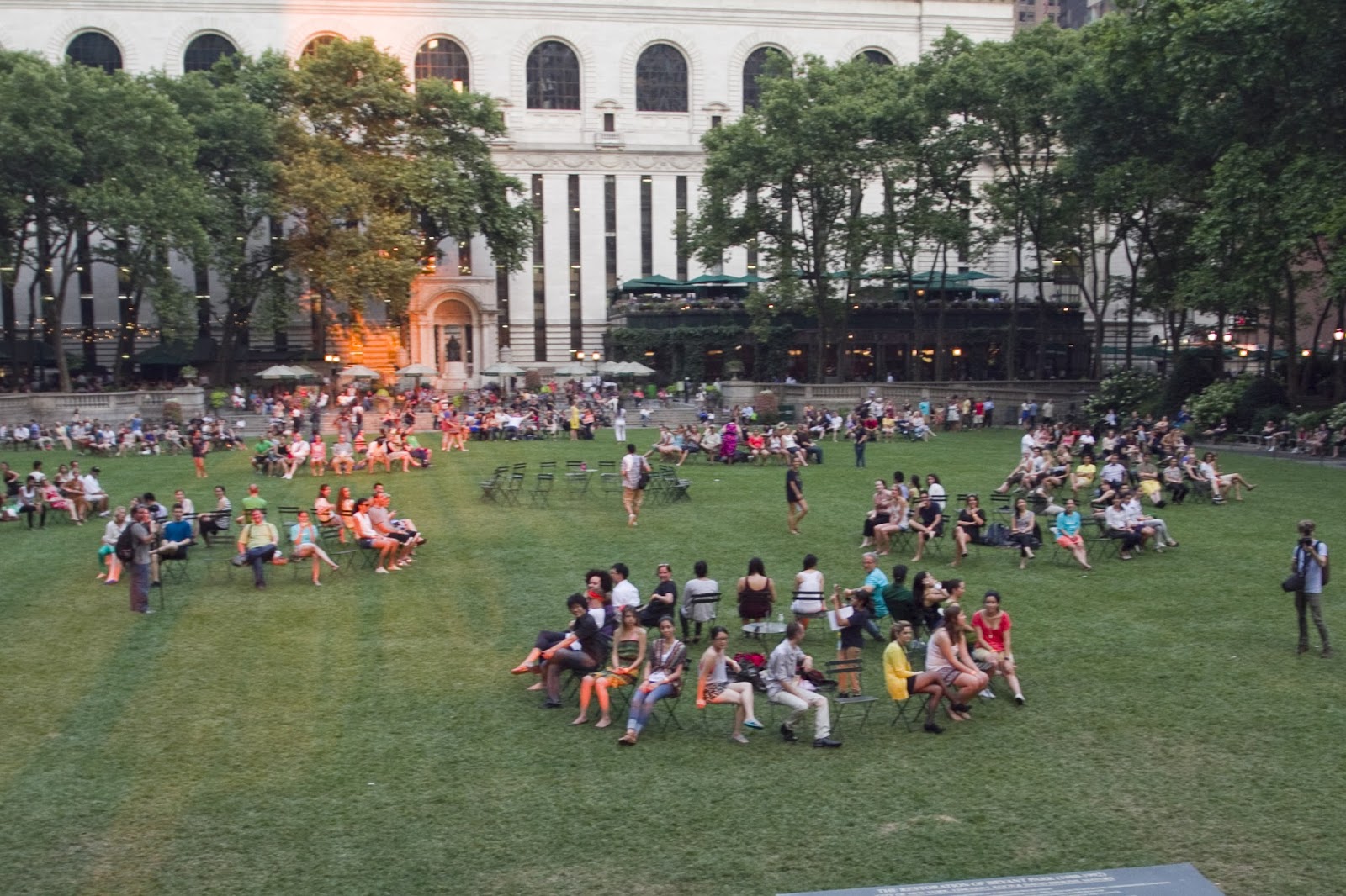 Bryant Park Blog Musical Chairs Can't Be Stopped