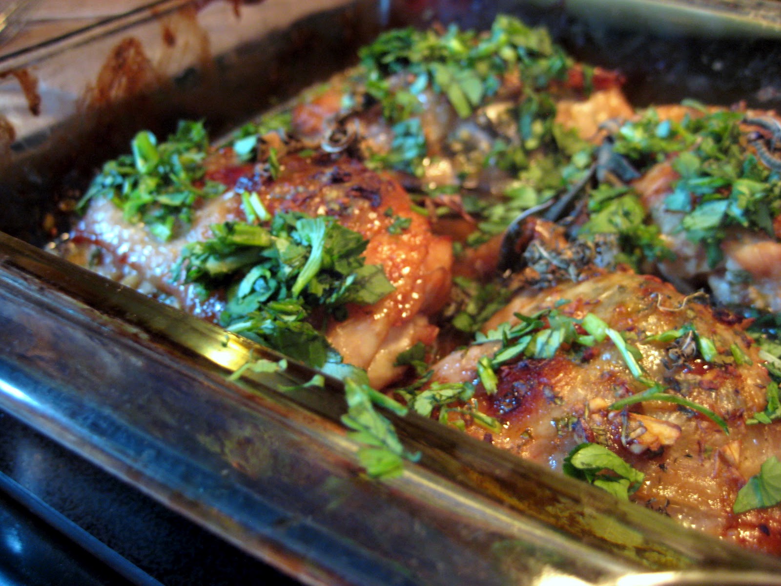 Shoots and Platters Thai Thighs and Broccoli Fried Rice