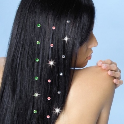 Crystals In Hair
