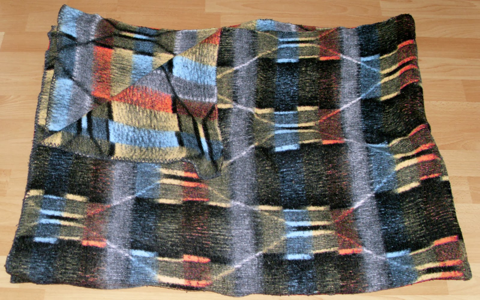 Vintage Retro Blankets Museum Blankets from the '50s, '60s and '70s