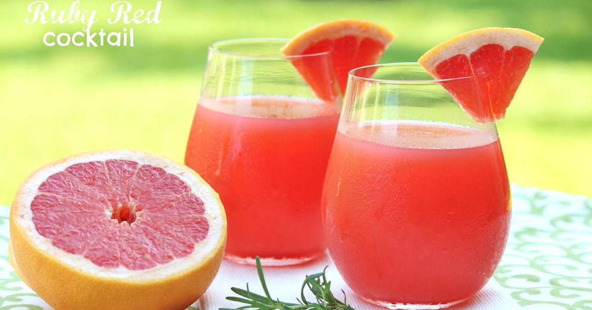 The Red Apron Herb Infused Ruby Red Cocktail