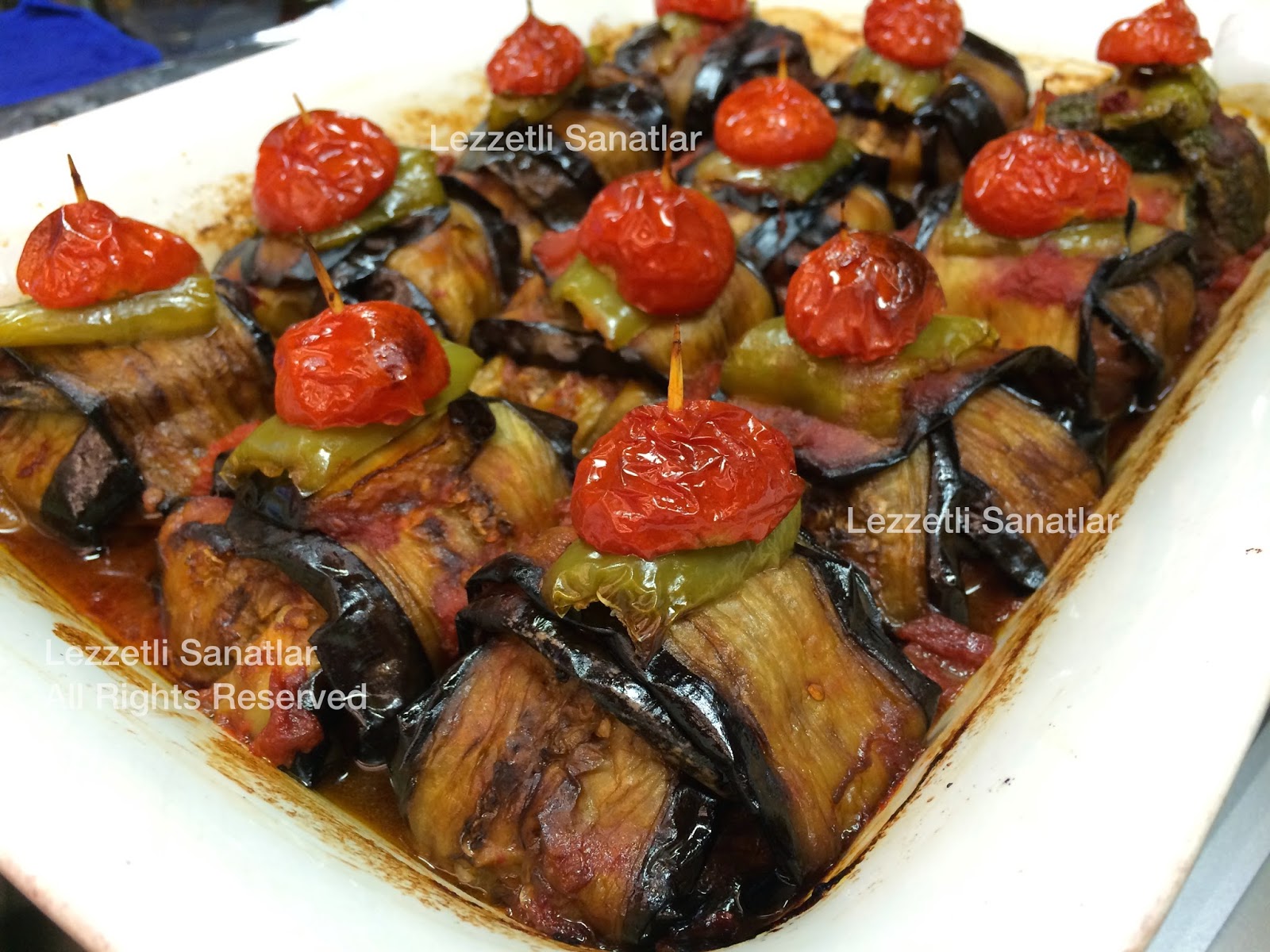 Lezzetli Sanatlar İSLİM KEBABI PATLICAN BOHÇASI