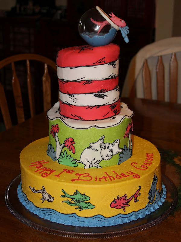 Tammy's Frosted Memories Carson's Dr. Seuss Cake