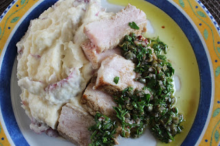 Roasted Pork Loin with Caper Gremolata