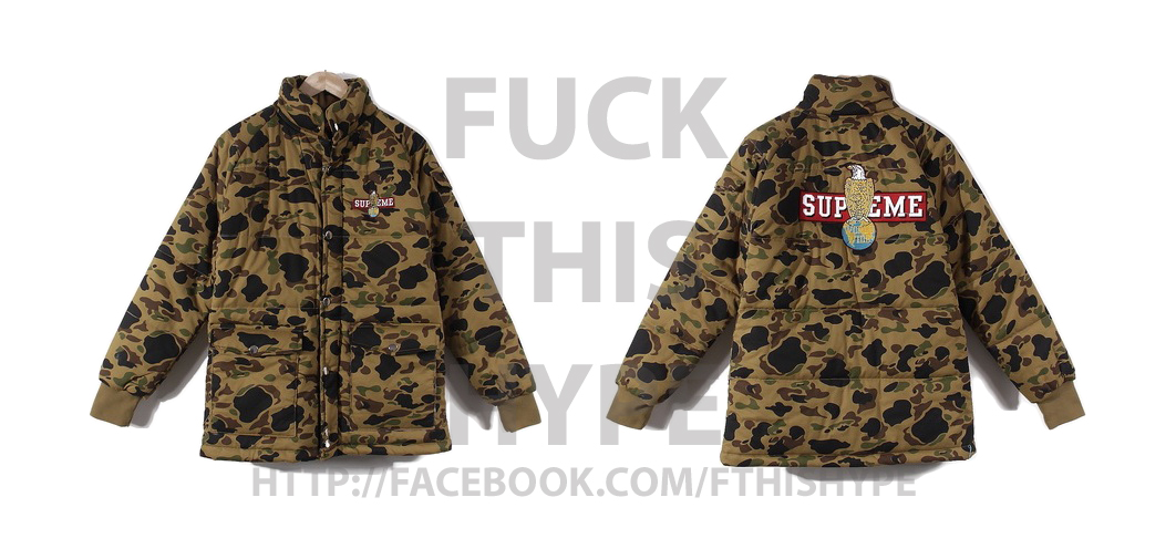 supreme mechanics puffy jacket