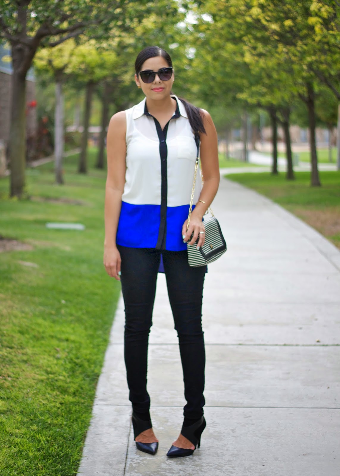 Black and Blue Outfit SD Fashion, Fashion Week SD, Fashion in San Diego, what to wear in san diego, fashion blogger so cal, mexican fashion blogger, latina fashion blogger