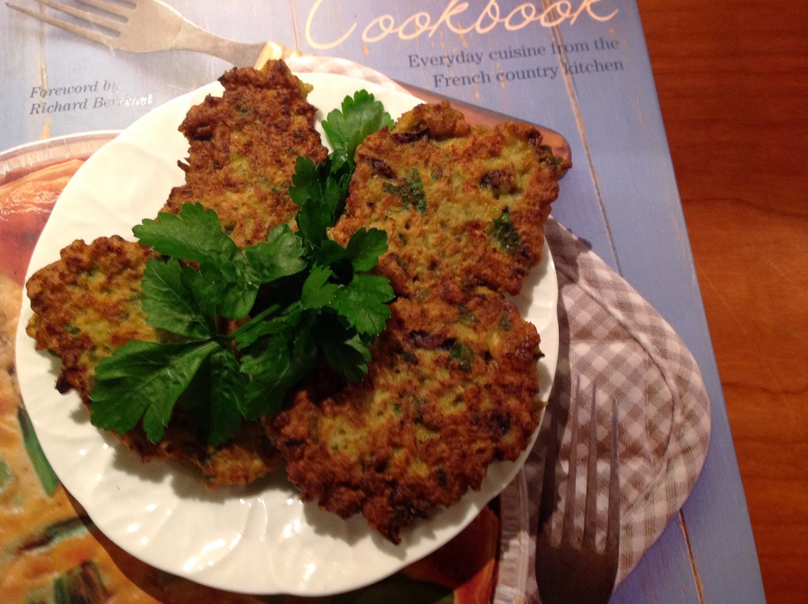 Chook woman Spicy Cauliflower Fritters