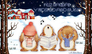 Postales navideña navideñas postal blogodisea tarjeta SGBlogosfera. María José Argüeso: TARJETAS NAVIDEÑAS