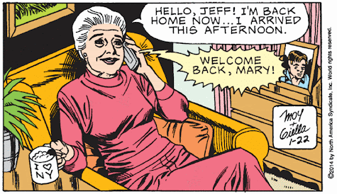 I never really got to say goodbye to that guy with the yellow toupee.