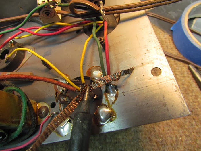 Crawls Backward (When Alarmed): Restuffing Can Filter Capacitor on