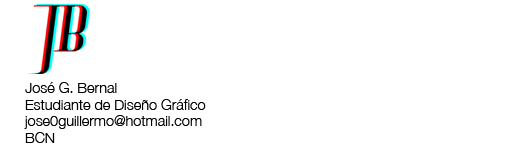 Jose G. Bernal / Graphic Designer