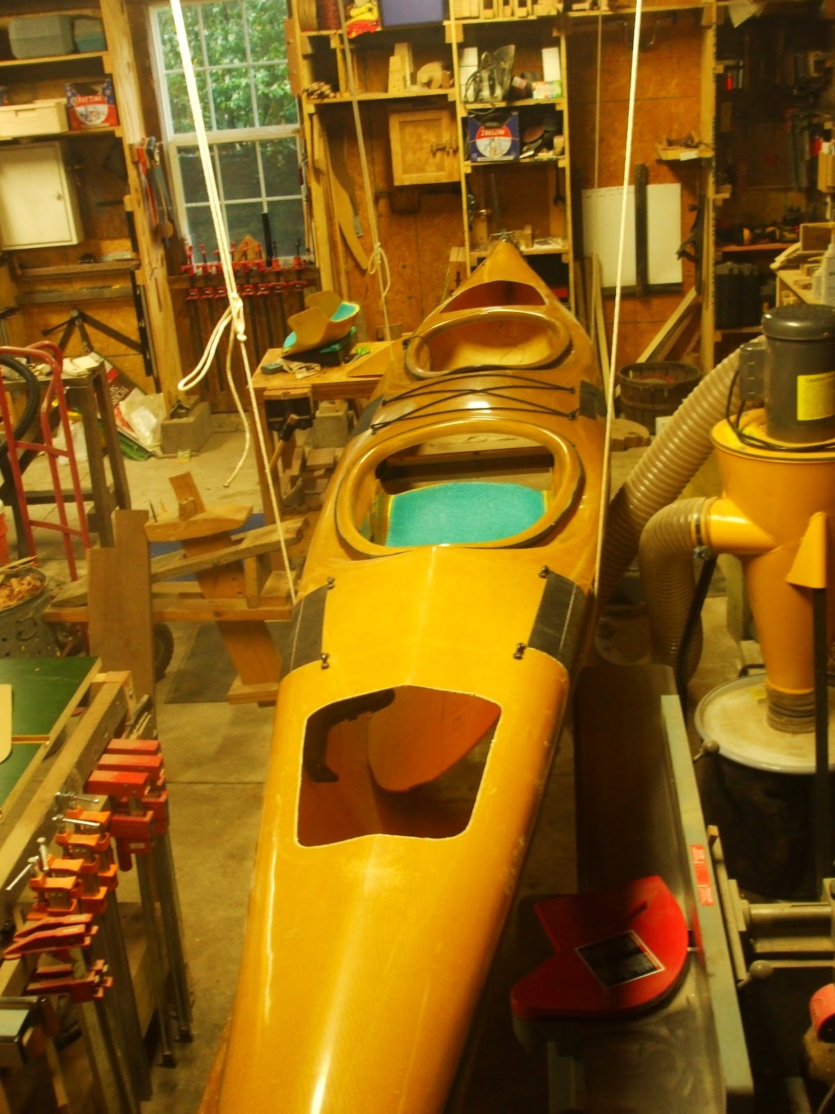 My Training Blog by Elmore Outfitting the tandem kayak, Part 4 The