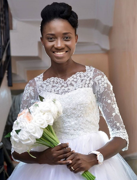 White Wedding Hairstyle In Nigeria Perkata N