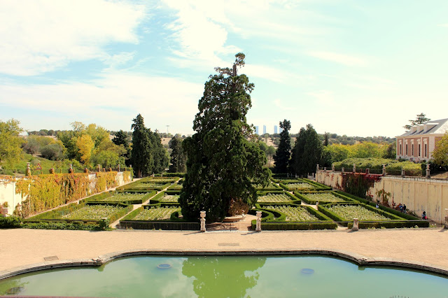 Jardines y estanques de la Quinta del Duque del Arco