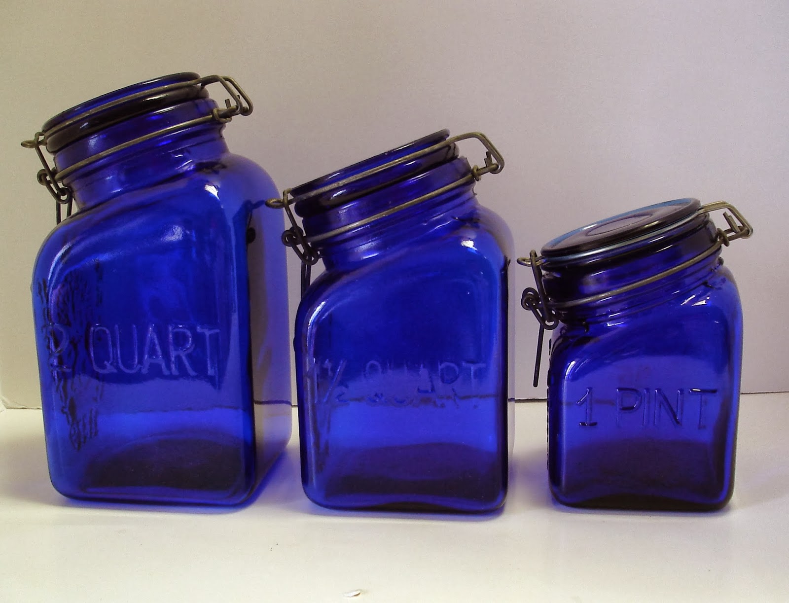 Still Stunning Vintage Resale Vintage Granny's Products Cobalt Blue