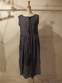 toujours back string gather dress