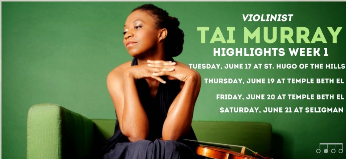 AfriClassical Violinist Tai Murray Performs at Great Lakes Chamber Music Festival in Detroit
