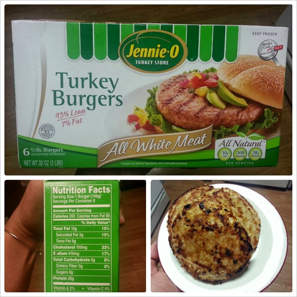 Shannon's Lightening the Load JennieO All White Meat Turkey Burgers