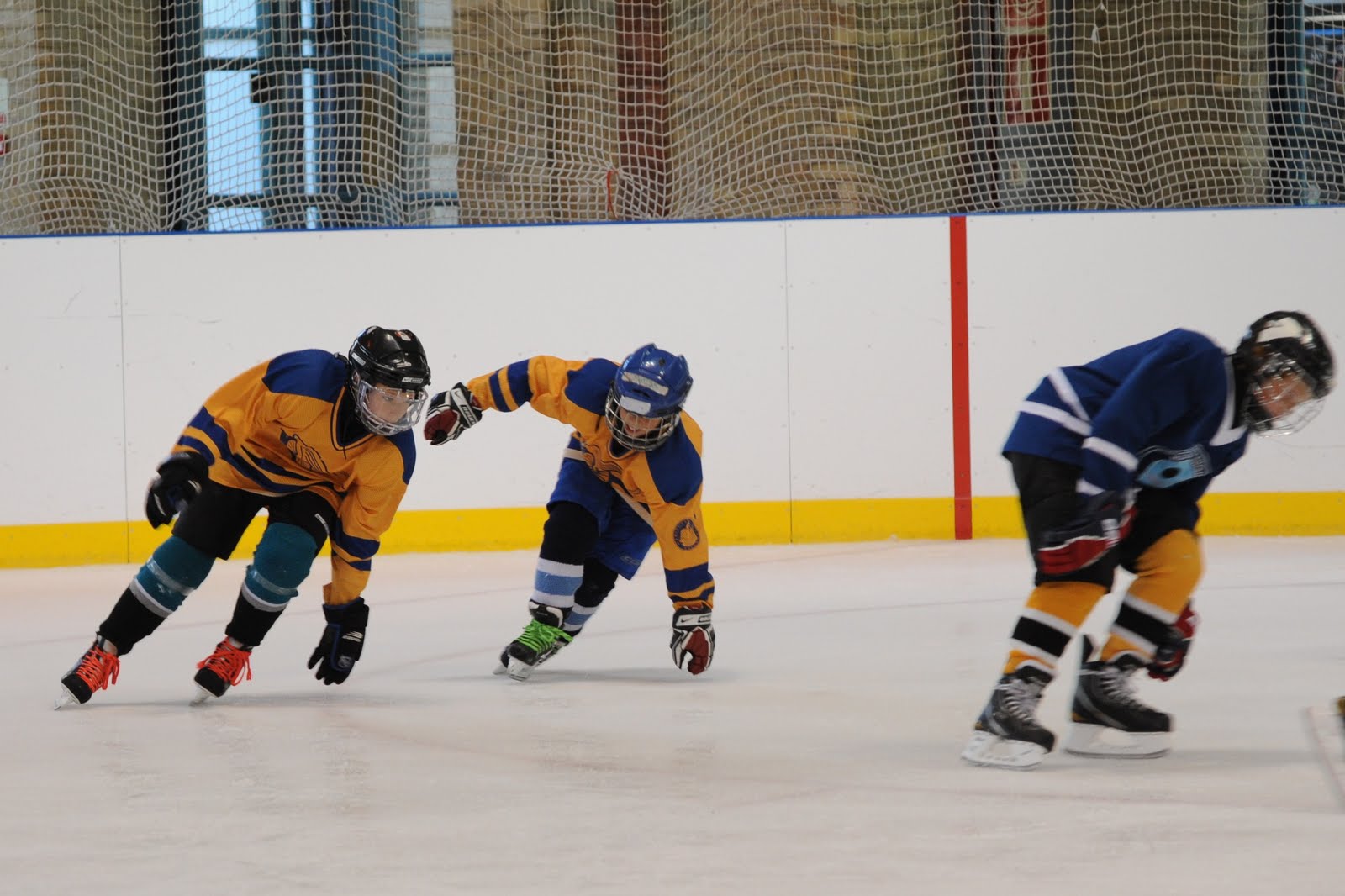 Haringey Junior Ice Hockey Action Photos from Haringey's Training Camp