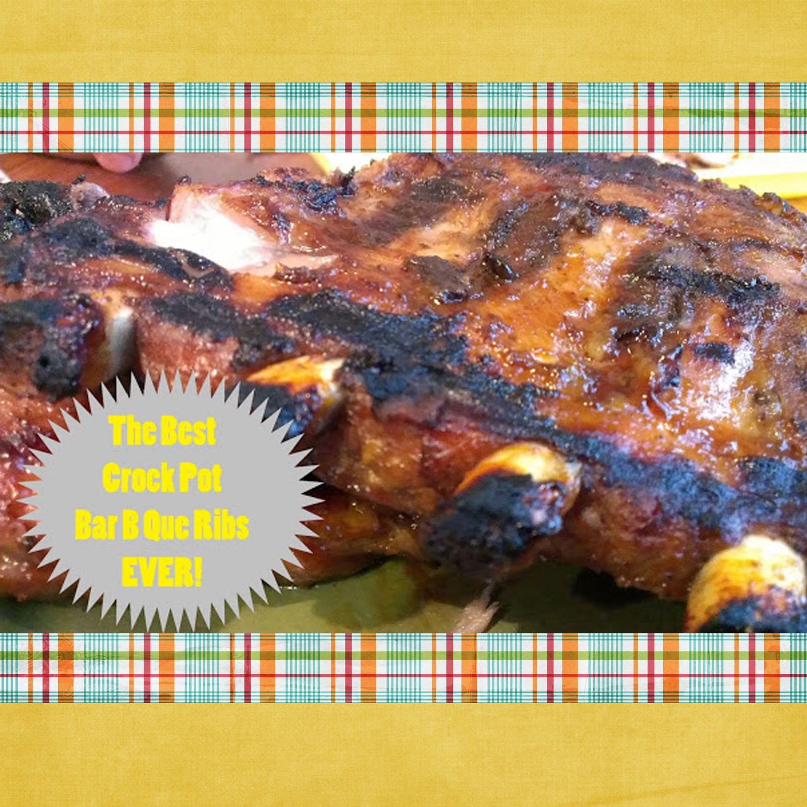 Gloriously Made Crock Pot Bar B Que Ribs
