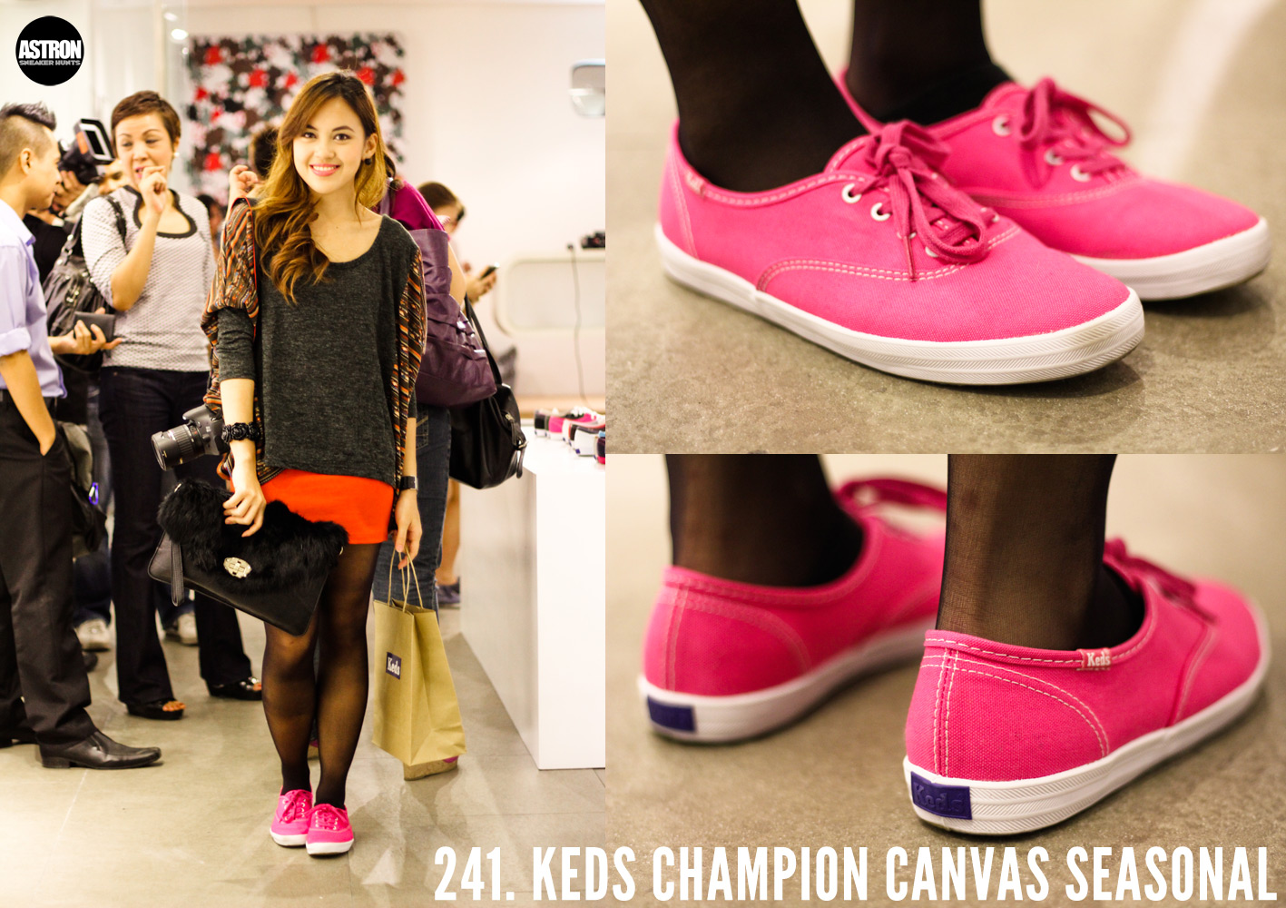 keds champion pink