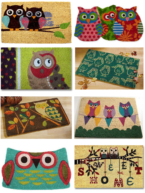 My Owl Barn Collection Owl Doormats