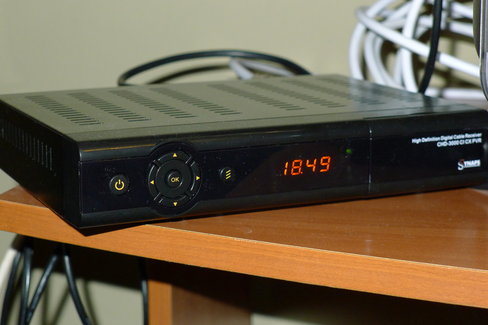 În România se poate Digi HD, cu receiverul Synaps CHD3000 CI CX PVR