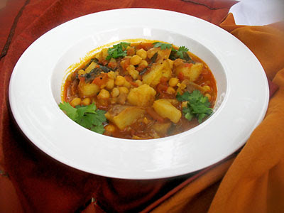 chickpea potato curry