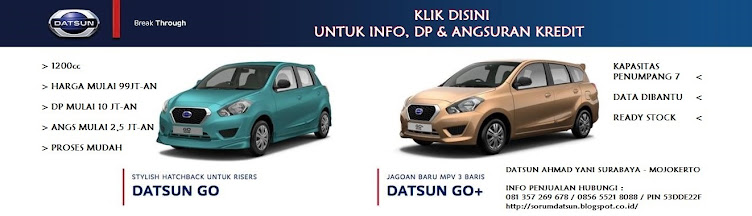 Dealer Resmi Nissan Datsun A Yani Sby-Mojokerto Melayani Seluruh Wilayah Jatim