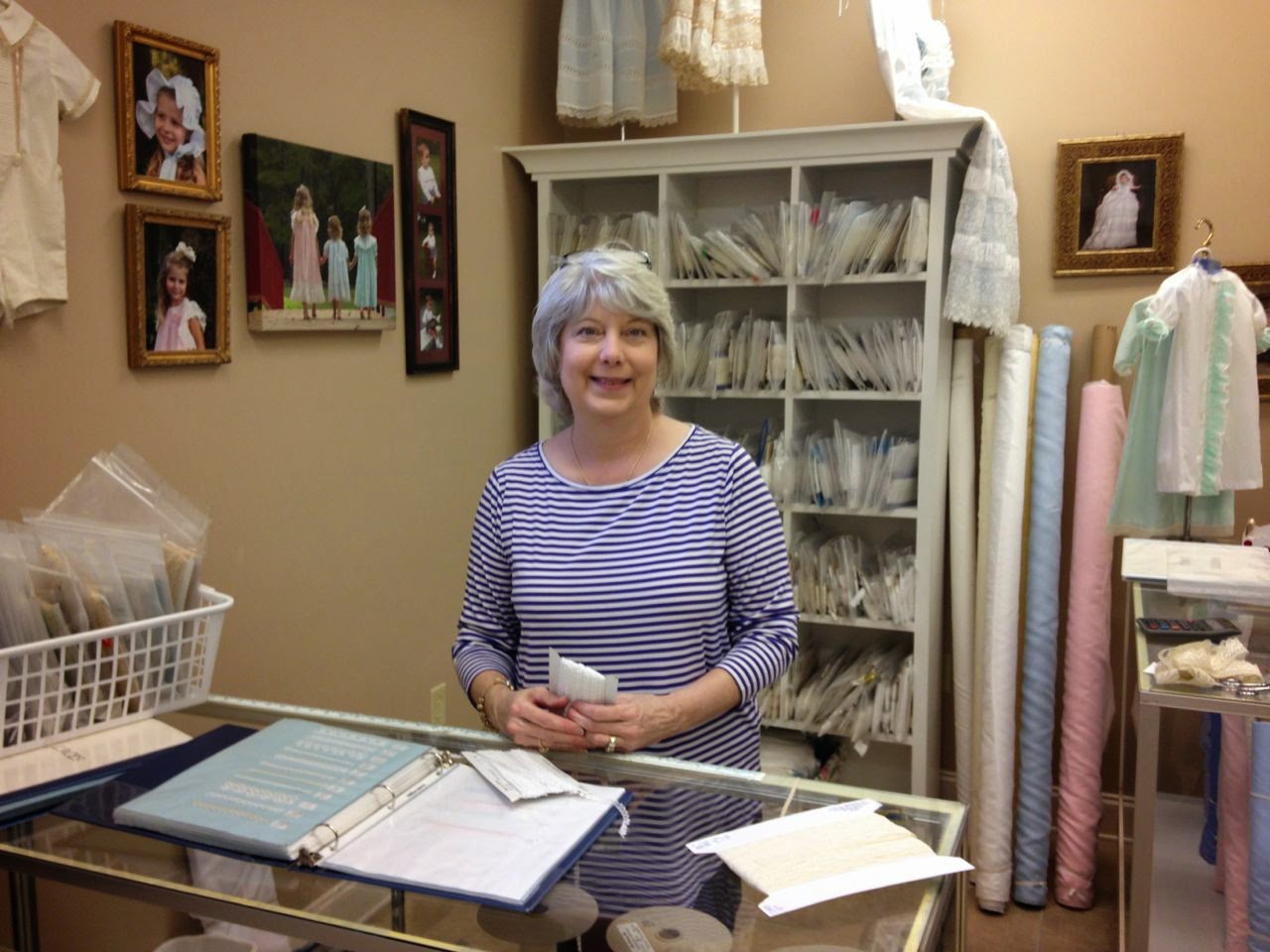 The Old Fashioned Baby Sewing Room: Beth's Heirloom Sewing Shop - A